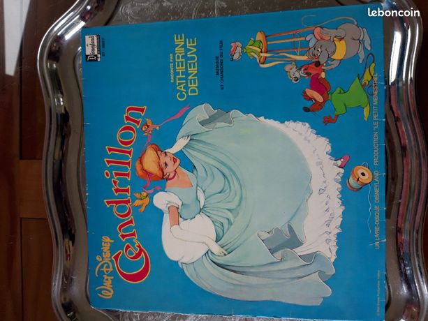 Cendrillon ( livre disque / walt disney ) de Deneuve Catherine