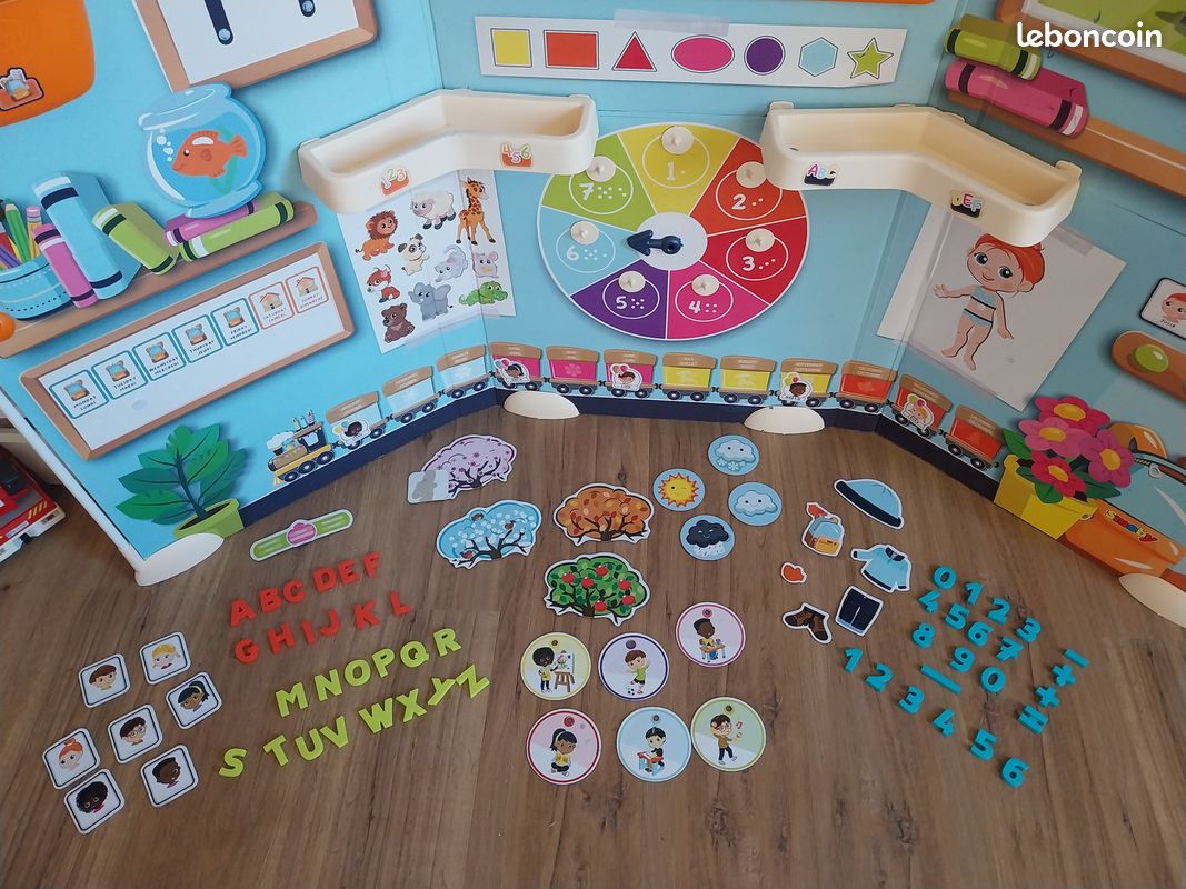 SMOBY - School - Triptyque école avec activités éducatives pour enfant pas cher