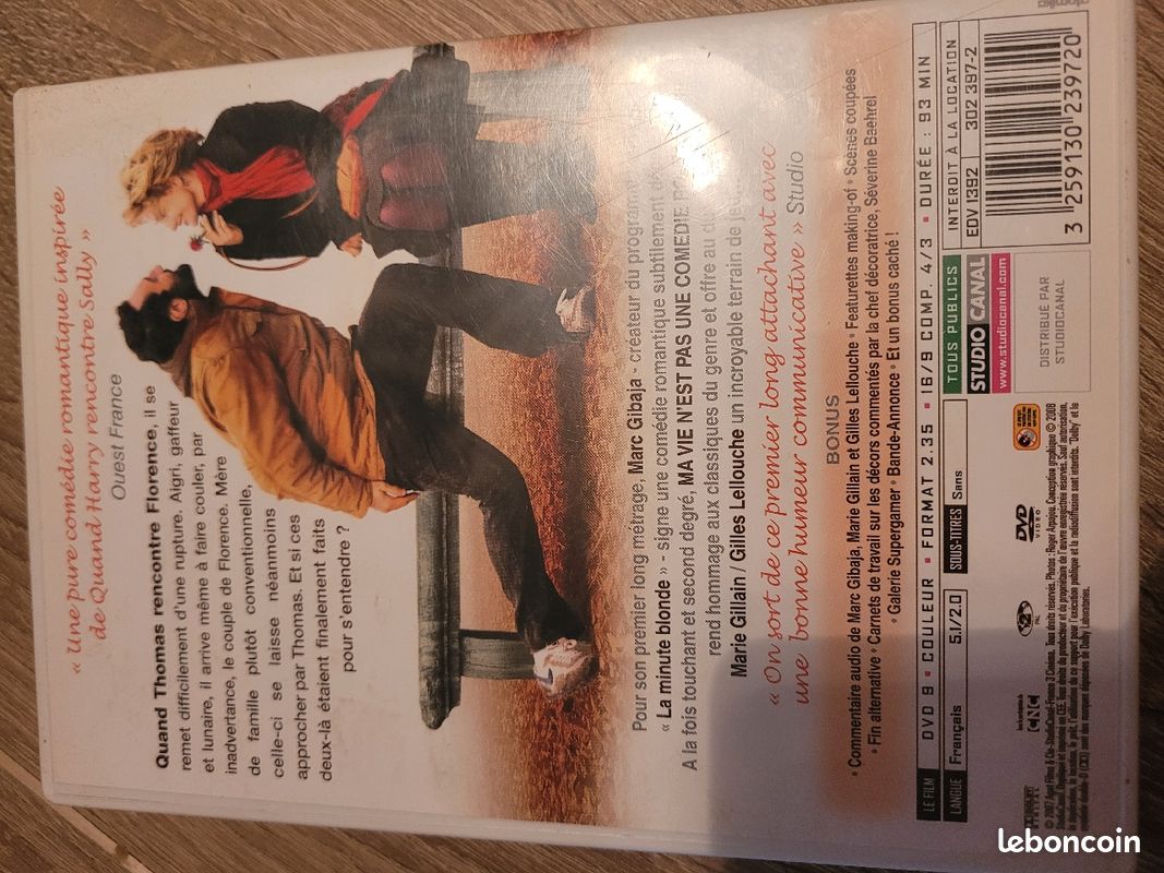 DVD ma Cie n est pas une comédie romantique (image 3)