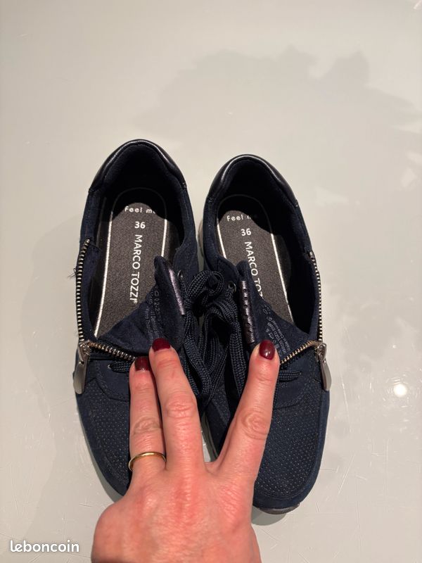 HOT Baskets Basses Basket Marco Tozzi Noir Basket Marco Tozzi - Main Image