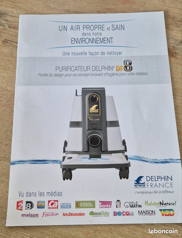 Purificateur aspirateur Delphin DP8 (image 8)