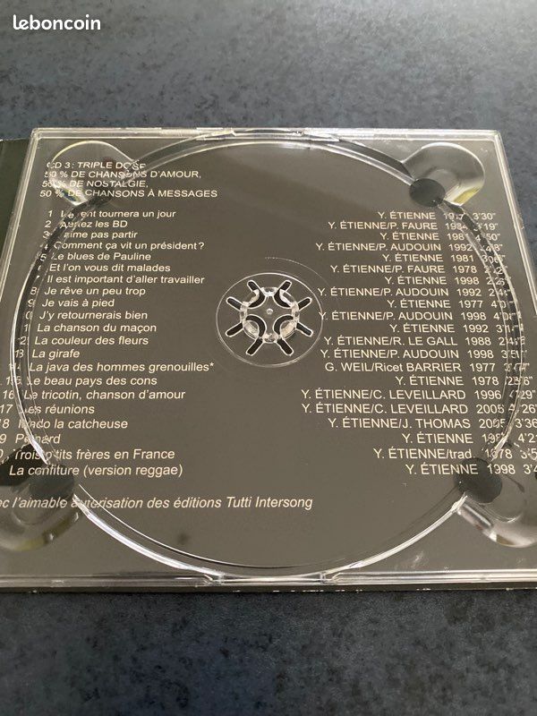 Yvon Etienne « mes 68 chansons incontournables » 3CD (image 6)