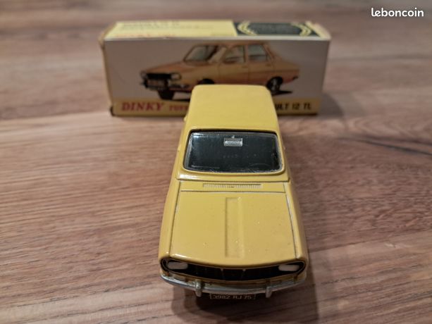 DINKY TOYS Ref 1424 RENAULT 12 TL + BOITE D'ORIGINE