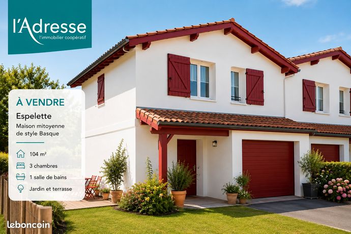 Maison 4 pièces 104 m²