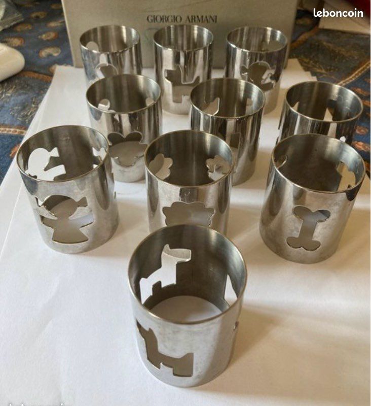 Alessi Girotondo Porte-Serviettes En Papier Acier Inoxydable 18/10 - Design King-Kong