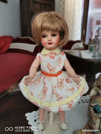 ROBE POUR GRANDE poupée ancienne Sfbj Ou Autres EUR 8,00 - FR