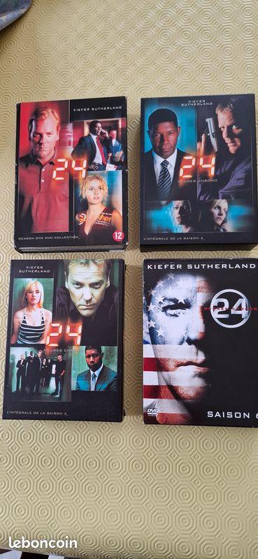 24 HEURES CHRONO SAISONS INTEGRALES 1-2-3-6 en 4 coffrets excellent état (image 1)