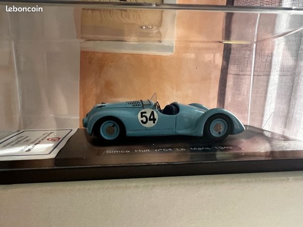 Simca - 8 Sport Cabriolet 1949 - Modèle Presse - 1/43 - Autos Miniatures