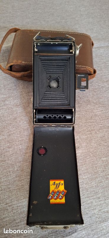 APPAREIL PHOTO A SOUFFLET ANCIEN CORONET AGFA BILLY CLACK