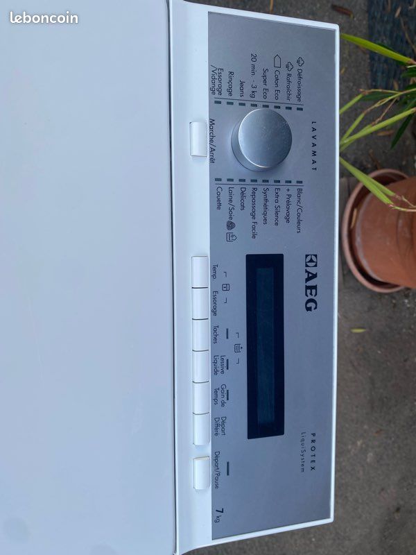 Lave-linge 7kg AEG (image 2)