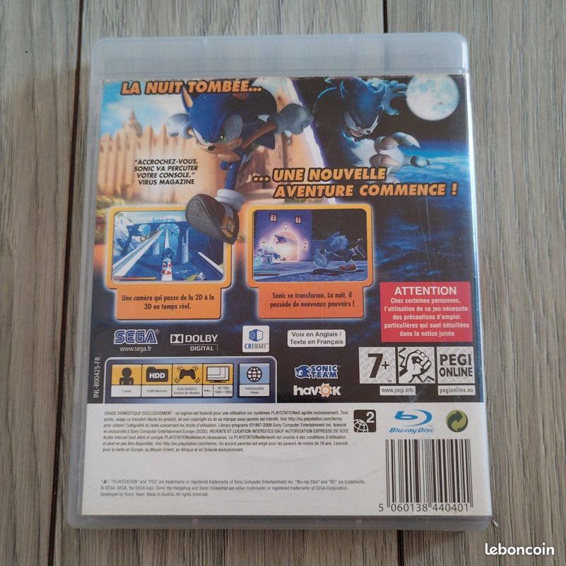 Sonic Unleashed PS3 (image 2)