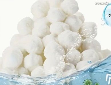 Balles de filtration 500gr pour piscine ( sac entamé) (image 2)