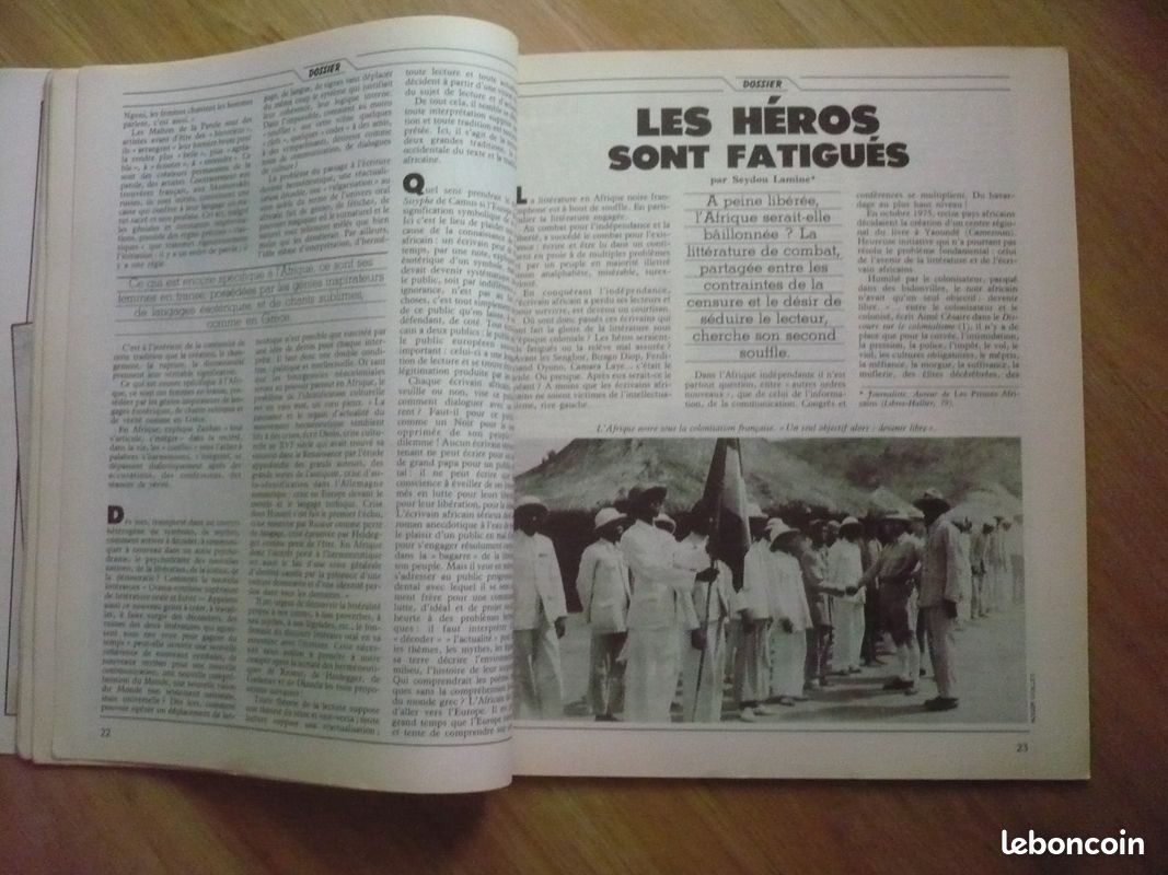 MAGAZINE LITTÉRAIRE N° 195 - AFRIQUE NOIRE : L’autre littérature d’expression française - Mai 1983 - (image 4)