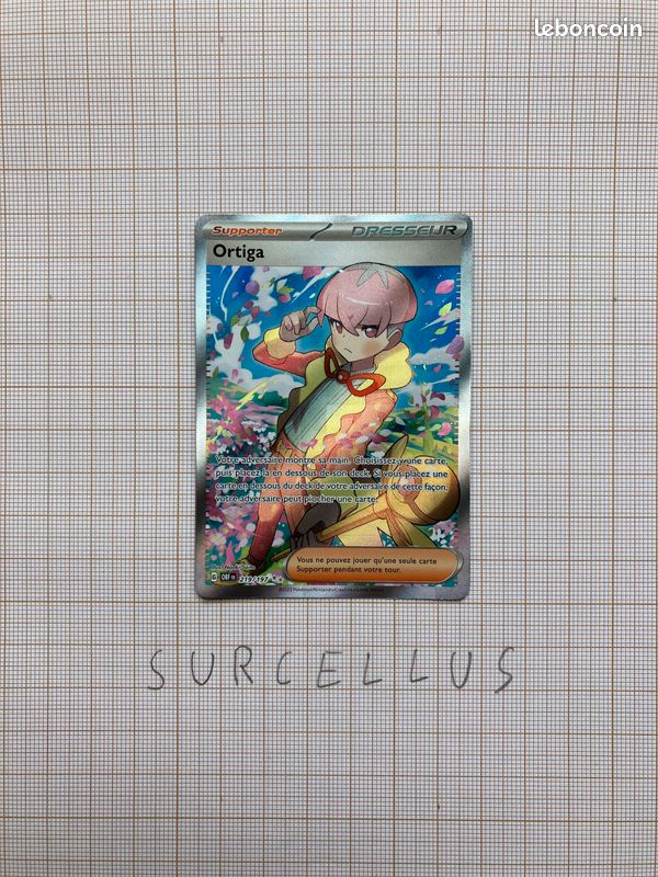 Ortiga 219/197 - Carte Pokemon française (image 1)