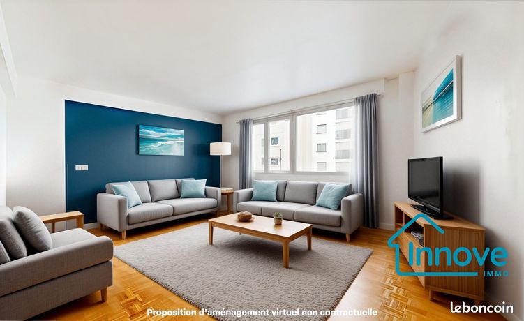 Appartement 3 pièces 66 m²