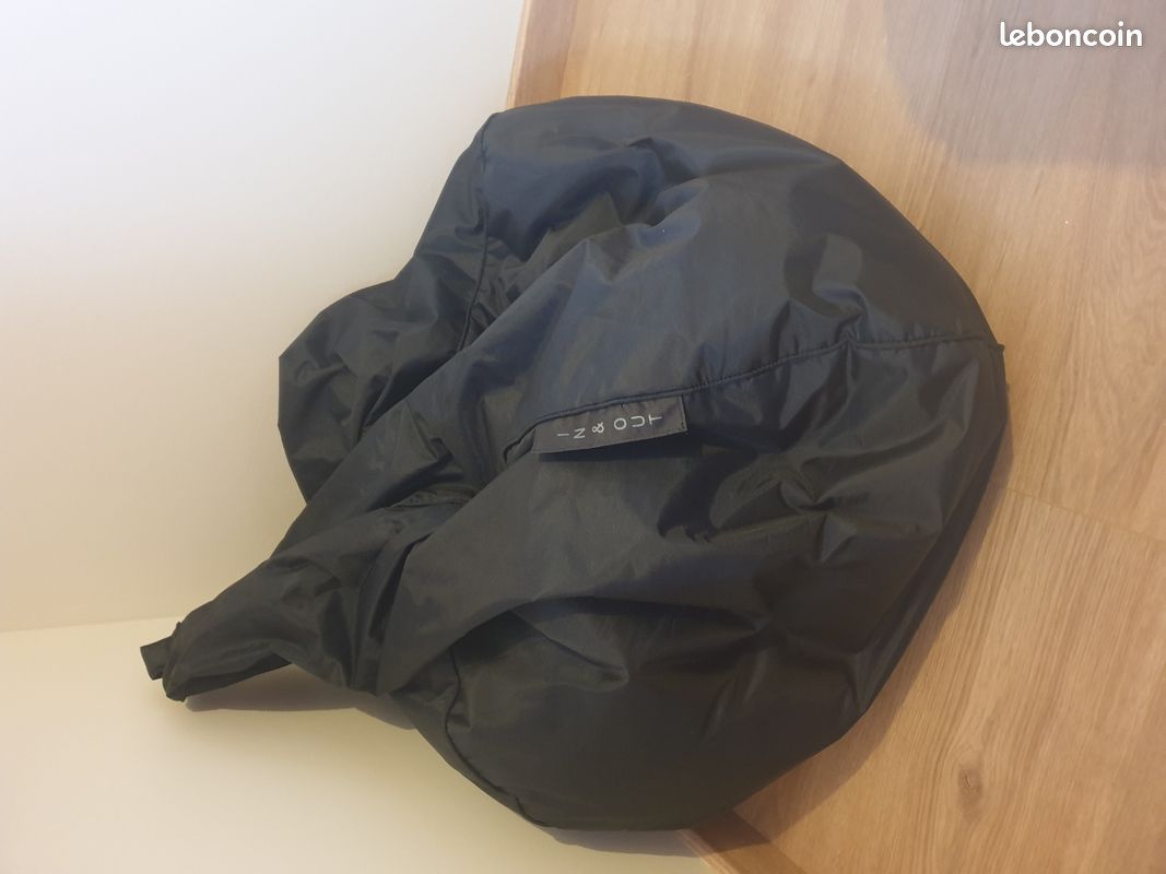 Pouf poire NOIR (image 1)
