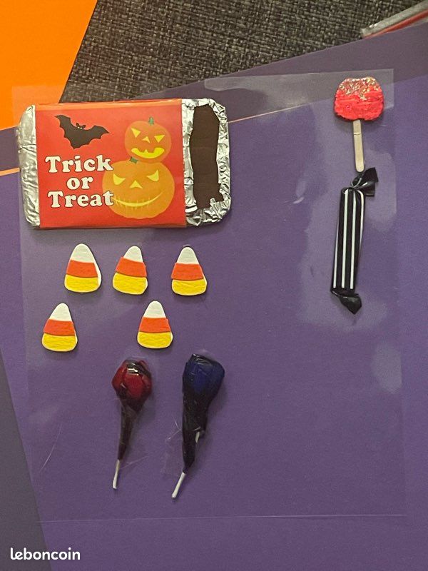 Gros lot NEUF scrapbooking HALLOWEEN 👻, papiers, œillets etc etc (image 8)