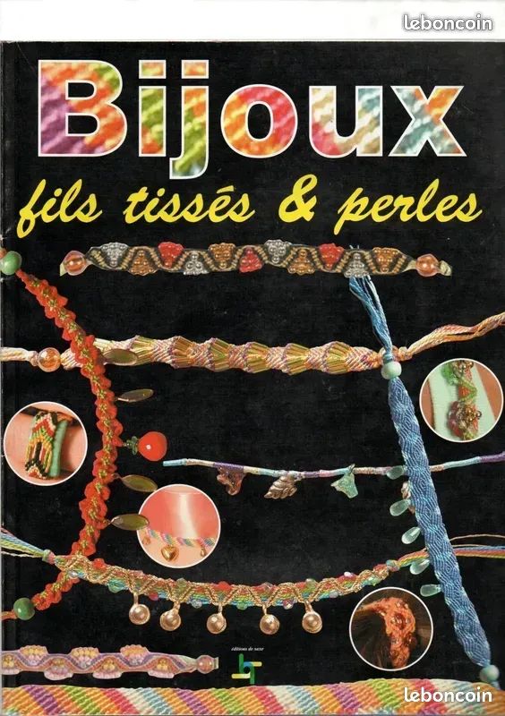 Lot de 4 jolis livres d'instructions sur la création de bijoux en perles (image 5)