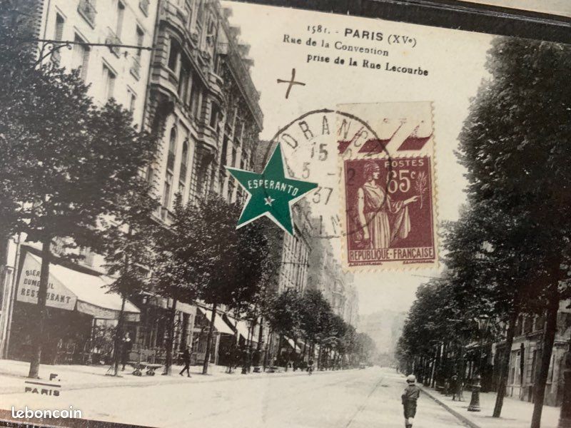 Carte Postale Ancienne Paris XIXe – Rue Des Envierges à La Rue Piat, Années 1900