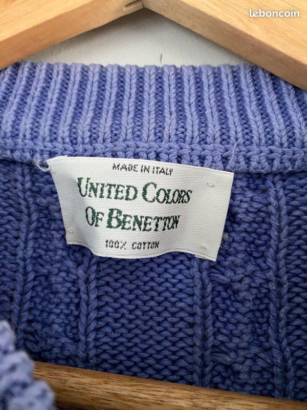 Pull Femme Made In Italie – Gris, Col V, Manches Longues, Taille 38 (unique)