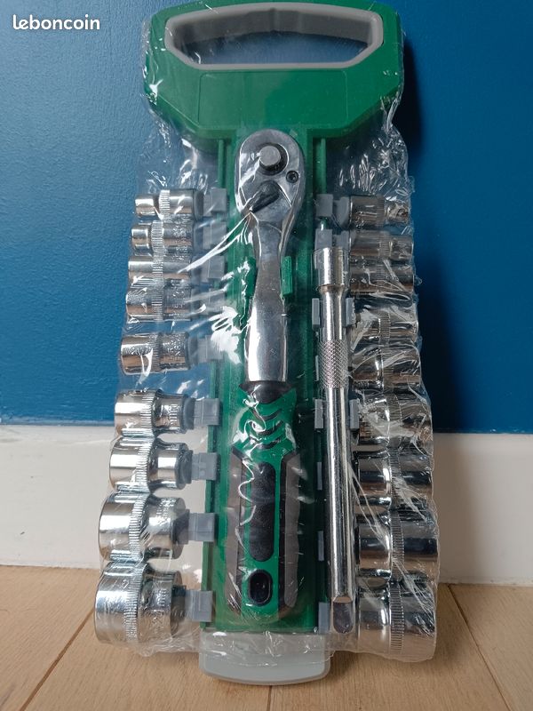 Clé à douille à cliquet NEUF chromé vanadium (image 13)