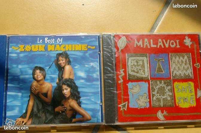 Lot de 2 cd de zouk (image 1)