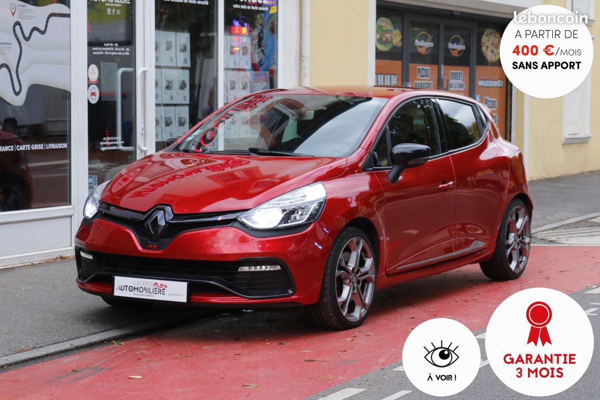 Renault Clio IV RS 1.6 Turbo 200 EDC6 (Full d'Origine,Sièges