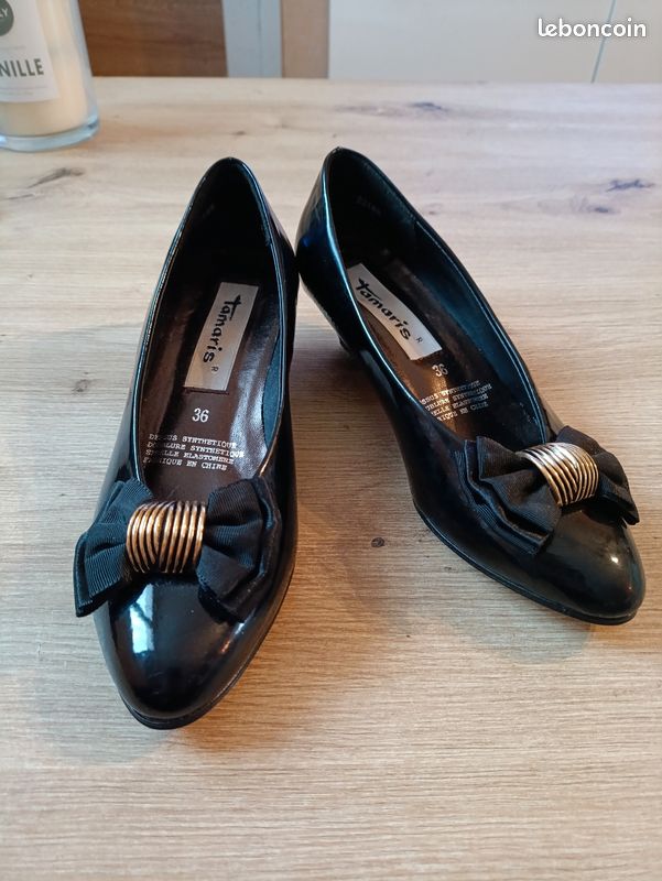 Tamaris Escarpins à talons hauts - black comb/noir