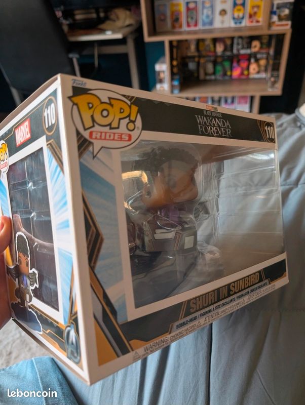 Funko Pop! Marvel – Black Panther – Shuri – Figurine Vinyle 9,5 Cm – Collection Officielle – Cadeau Enfants Adultes
