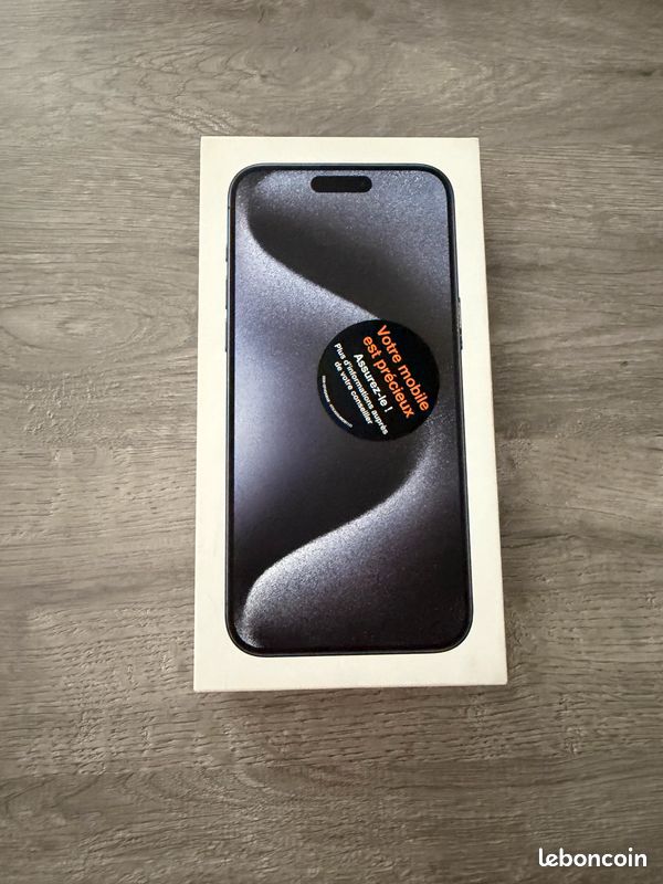 📱 iPhone 15 Pro Max 256 Go — NEUF (remplacé assurance) (image 4)
