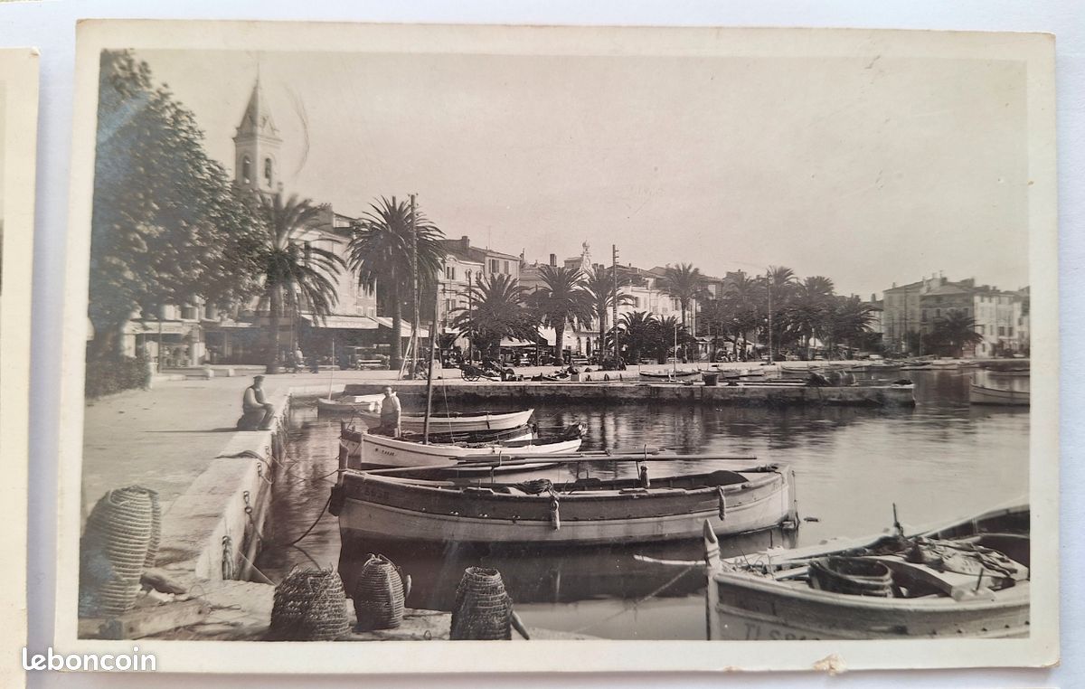 CARTE POSTALE / LE VAR TOULON LA RUE EMILE ZOLA