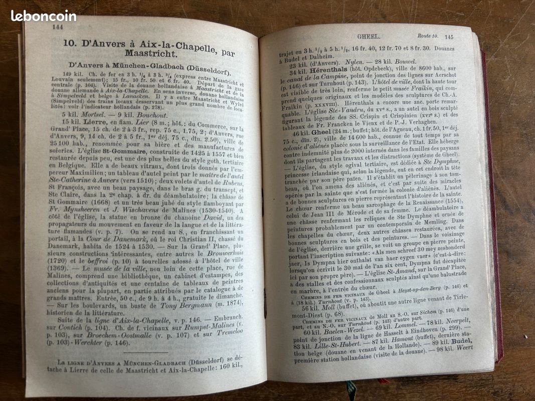 Guide BAEDEKER - BELGIQUE ET HOLLANDE - 1891 (image 6)