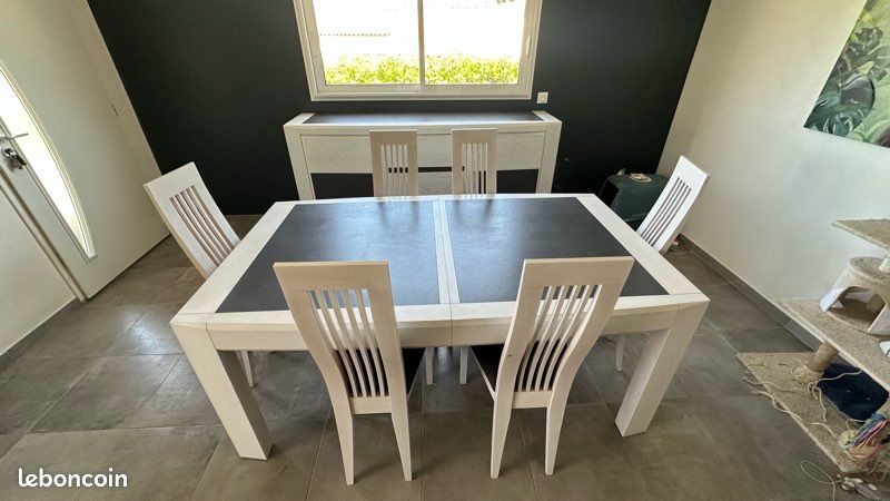 Table à manger + buffet + meuble TV (image 1)