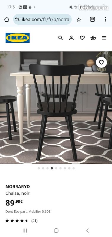 4 chaises achetées récemment (image 2)