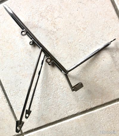 Porte-bagages Acier Chromé FFIOUL Pour Vélo Ancien - Vintage - Occasion