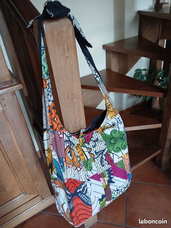 Sac épaule Batik Patchwork, (image 1)