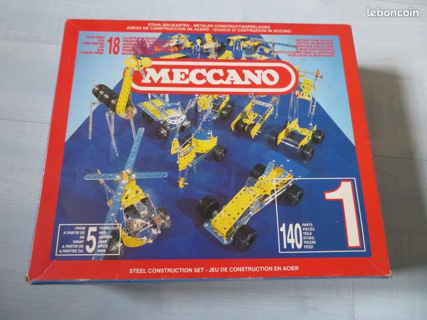 MECCANO JOUET ANCIEN de construction boîte numéro 4 EUR 28,00 - FR