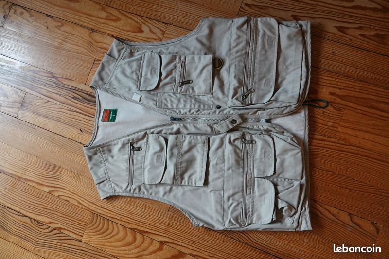 Gilet en coton multipoches (image 1)
