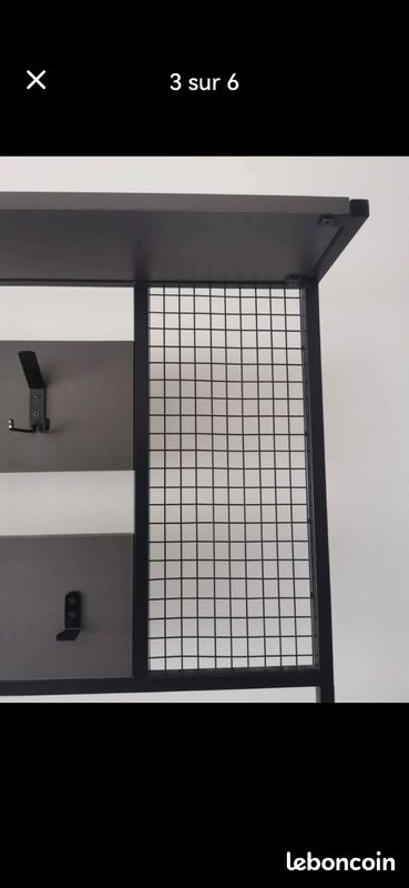 Banc entrée / rangement chaussures / porte manteau (image 2)