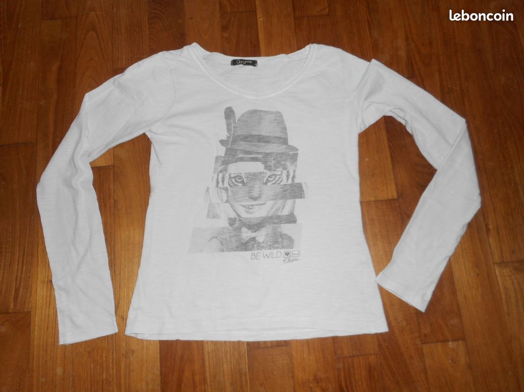 Dl. 10-12 ans tshirt Chipie ML (image 1)