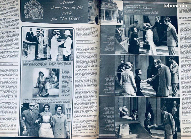 Charles et Elisabeth en visite officielle en France Point de vue images mai 1972 (image 6)