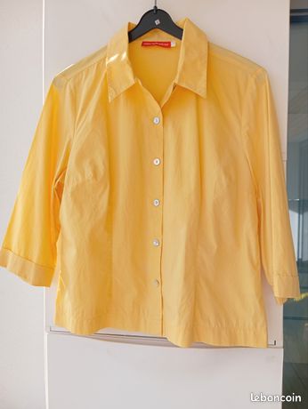 Blouse Tunique Femme Taille 42 - Rose, Occasion En Très Bon état, Style Régulier