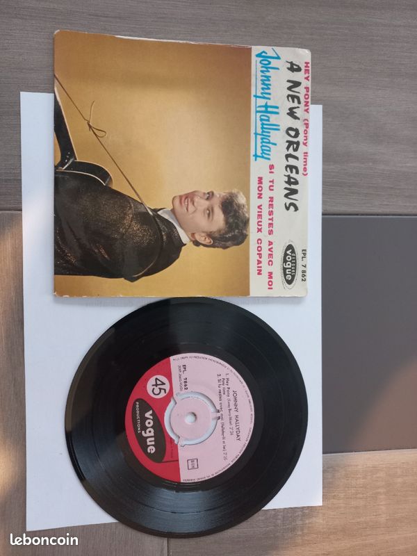 Disque Johnny Hallyday (image 1)
