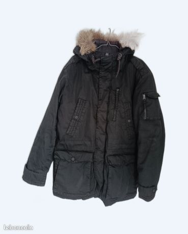 manteau parka celio homme