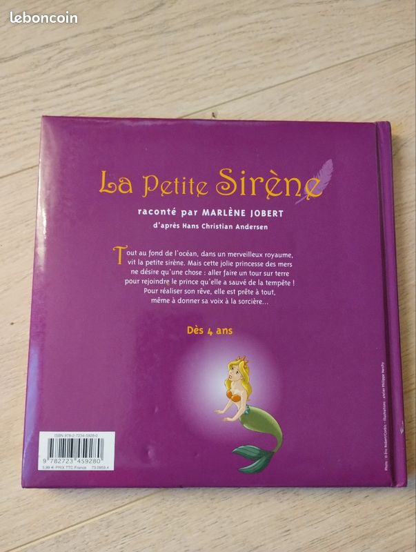 Livre la Petite Sirène sans CD (image 2)