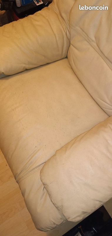 Fauteuil en cuir véritable (image 6)