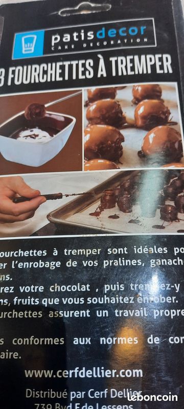 Fourchettes à tremper les chocolats (image 3)