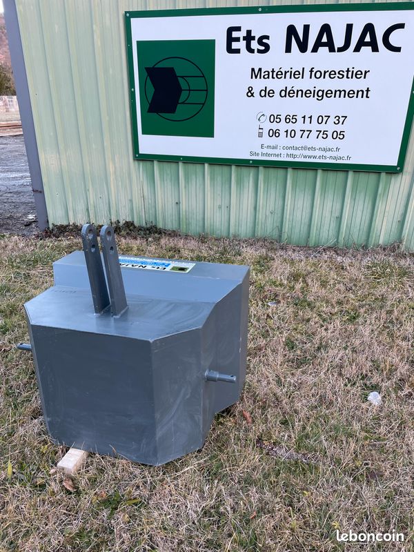 Masse pour tracteur à remplir (image 5)