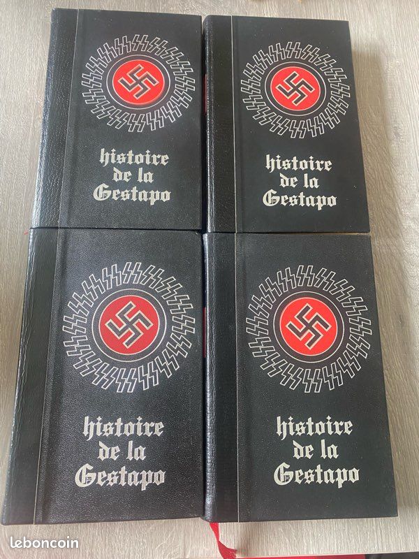 Collection complète « Histoire secrète de la Gestapo » – 4 tomes reliés (image 1)