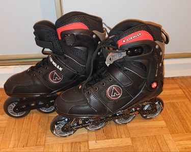 Rollers Airwalk Taille 39 - Noirs, En Ligne, Neufs Sous Blister - Unisexe